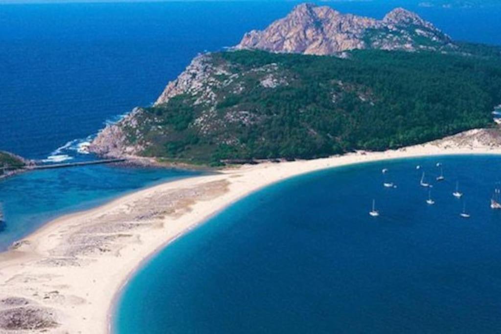 Ideal En Primeira Linea De Playa By Cabana Rentals Cangas do Morrazo Zewnętrze zdjęcie